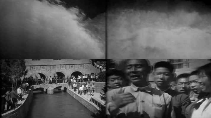 50年代红旗渠建设惠及人民影像5