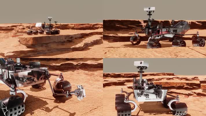 【4K】火星探测车