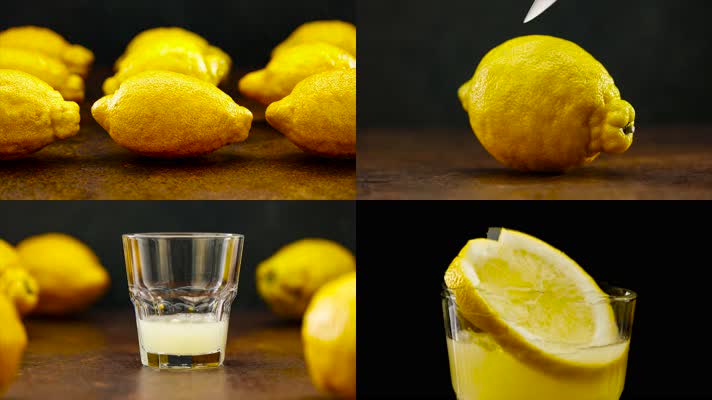 【4K】柠檬汁