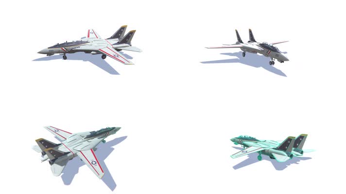 【4K】F14战机