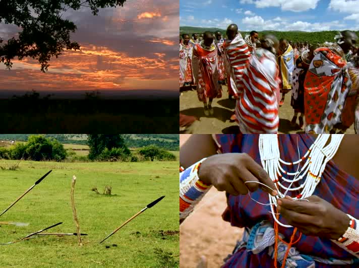 资料：肯尼亚的游牧部落