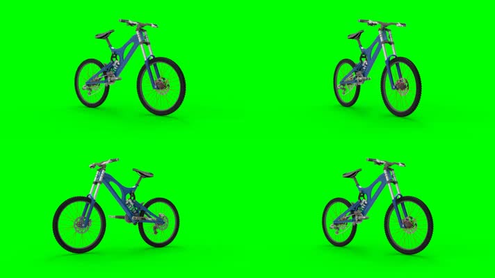 【4K】自行车动画