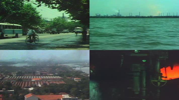 80年代武汉汉阳钢铁厂