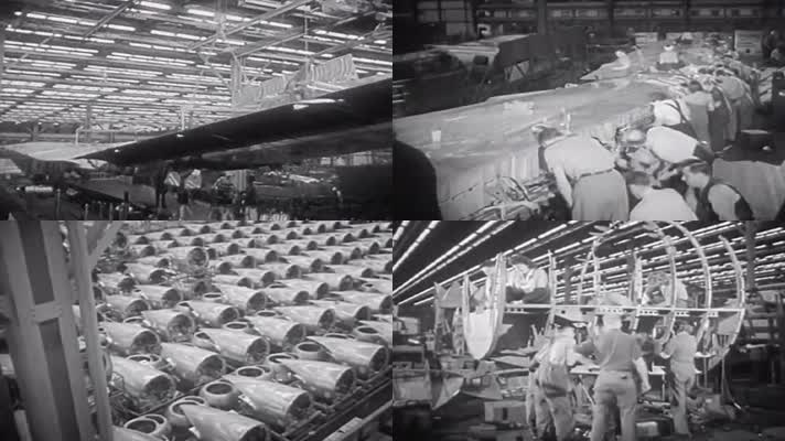 40年代飞机制造厂-航空发展史
