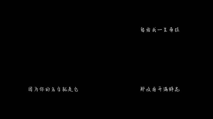 唐磊 - 丁香花（1080P）