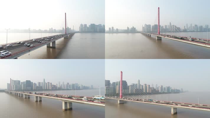 杭州 西兴大桥 钱塘江 市民中心 来福士 原