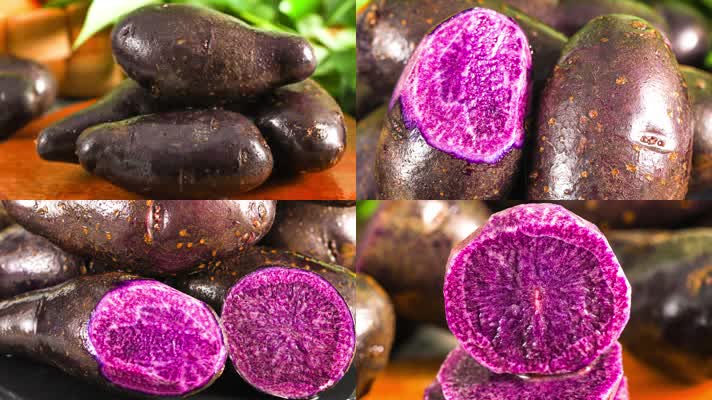 黑土豆视频 紫土豆  