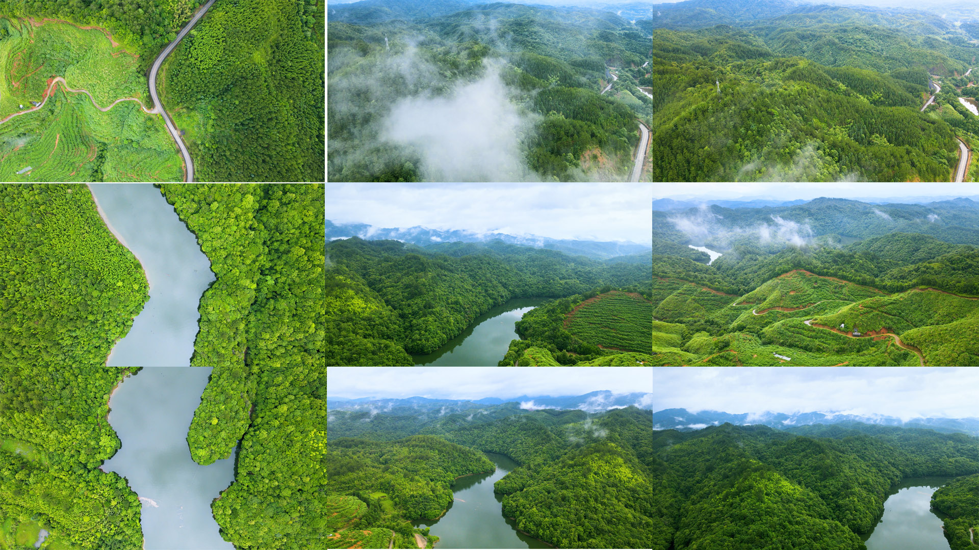 绿水青山素材案例图片