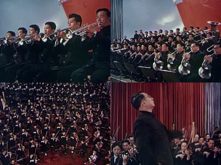 60年代中国文艺工作者舞台表演影像6