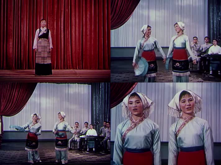 60年代中国文艺工作者舞台表演影像20