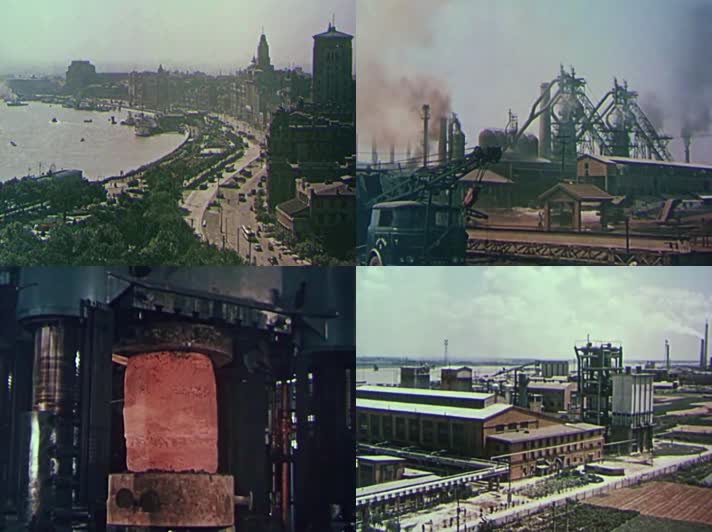 60年代中国上海影像视频