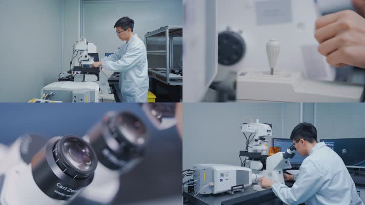 实验室，显微镜，试验，研究人员，科研检测