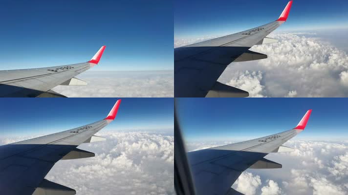 飞机 天空 云彩 窗外 云海