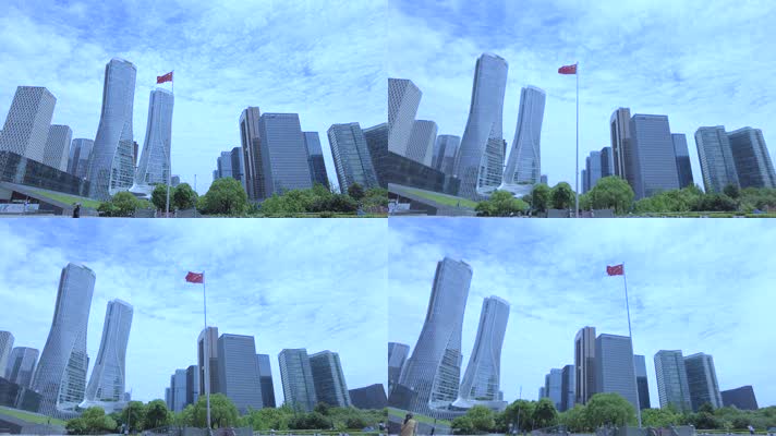 杭州市民中心前景