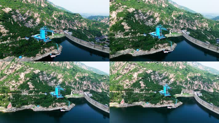 4K无人机围绕运镜｜蹦极台｜北京青龙峡