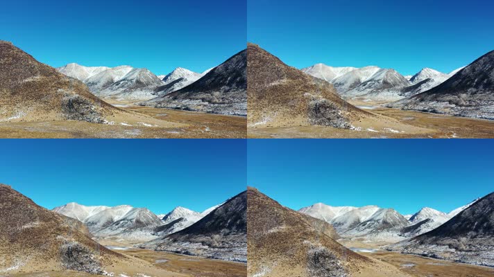 西藏来古冰川航拍