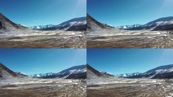 西藏来古冰川航拍