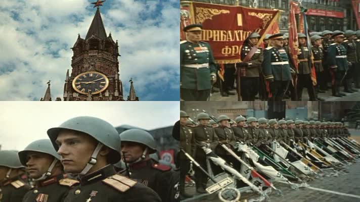 1945年苏联红场阅兵仪式1