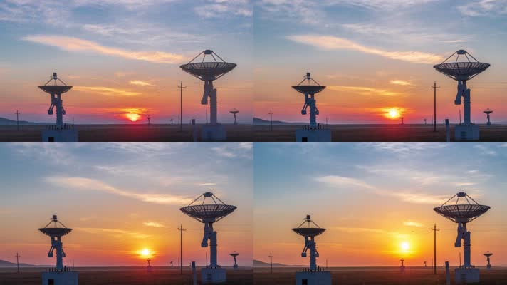天文观测站日出日落延时