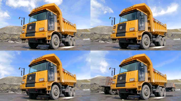 挖掘机 重型货车 CAT 矿用卡车 重型机械 重