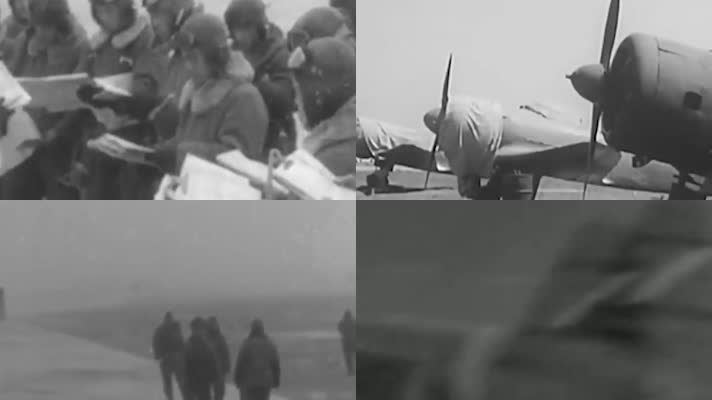 40年代 航校飞行训练 