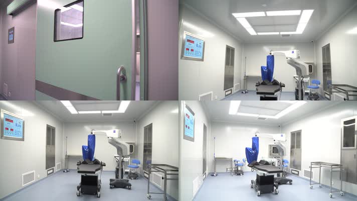 4K医疗医院宣传 手术室环境展示