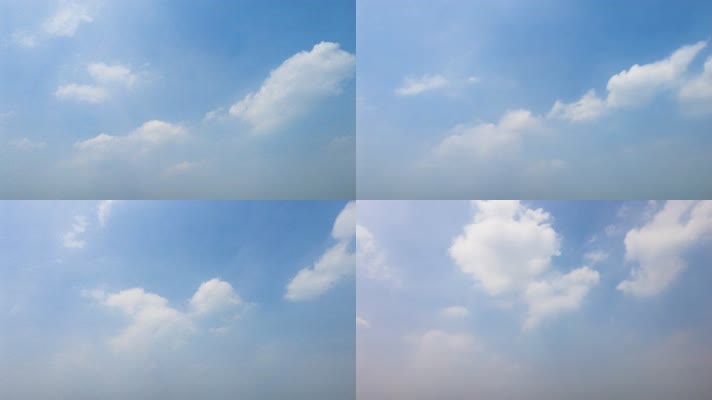 蓝天白云风景视频延时46