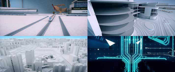 3D建筑动画视频