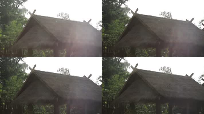 翁丁古寨原始部落少数民族景区