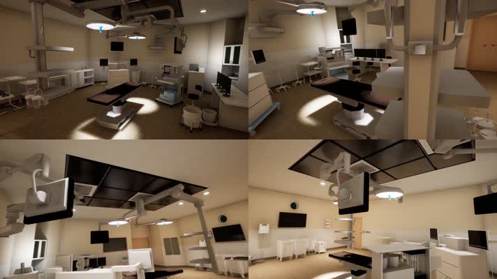 【4K】医院手术室