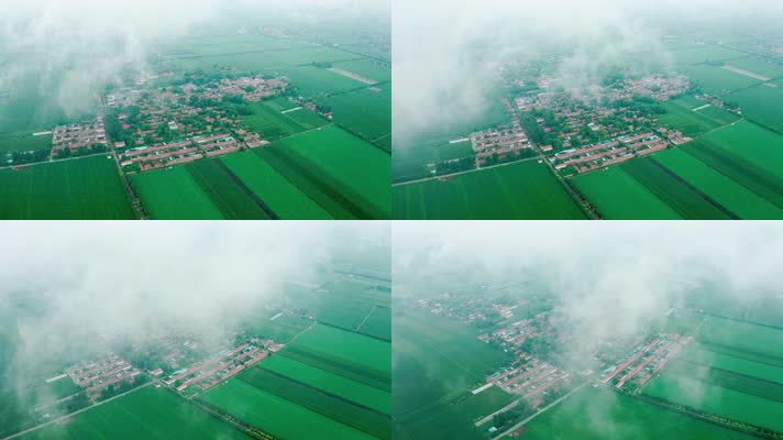 杨官村_V1-0013云层下的乡村美景