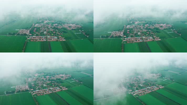 杨官村_V1-0008云层下的乡村美景