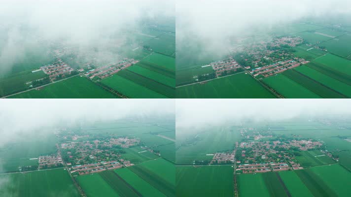 杨官村_V1-0007云层下的乡村美景
