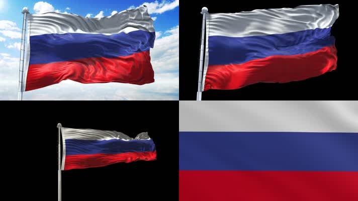 俄罗斯国旗旗帜标志logo带通道