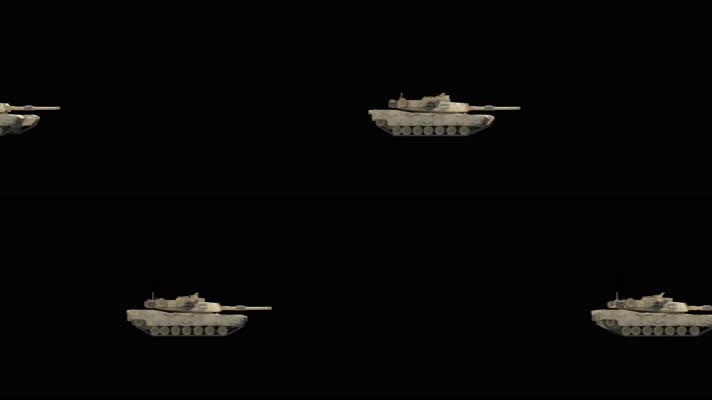 坦克动画带通道-1