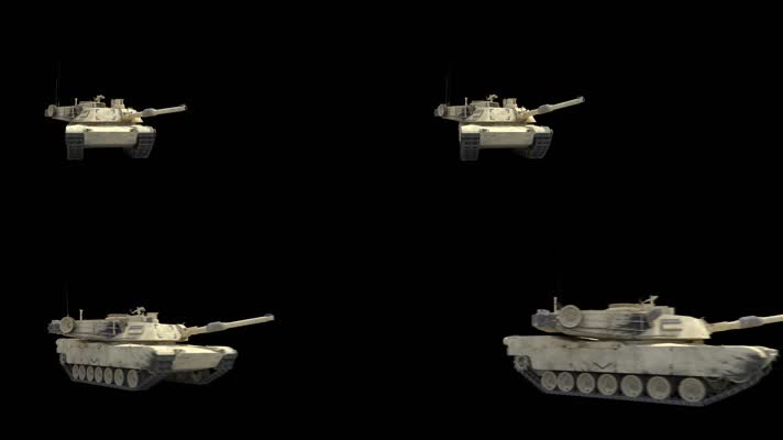坦克动画带通道-28