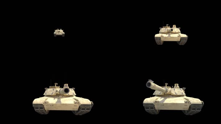 坦克动画带通道-9