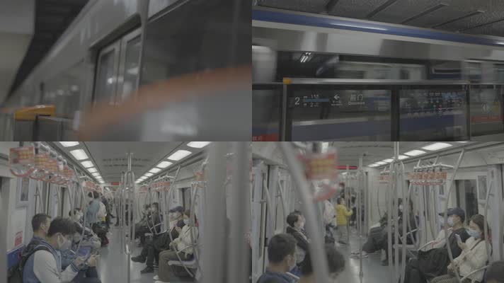 北京崇文门地铁4K实拍