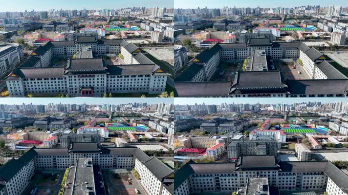 哈尔滨城市风光城市经济发展建设