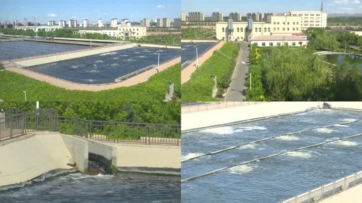 污水处理厂水池净水池环保设施净化池