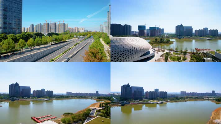 杭州钱塘新区金沙湖风景4