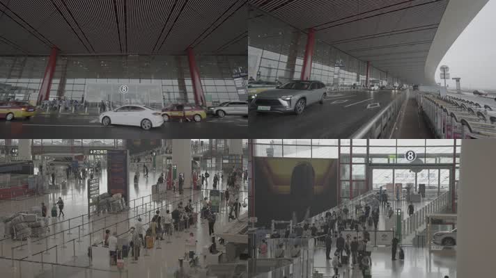北京首都国际机场飞机场延时旅行车流log