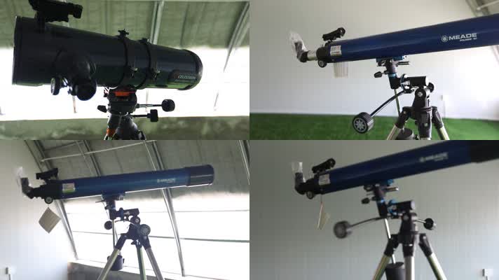 气象观测室天文望远镜