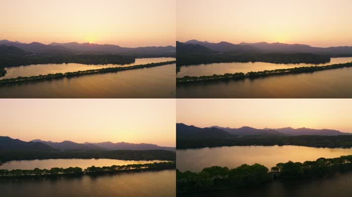 杭州2_V1-0029夕阳下的西湖