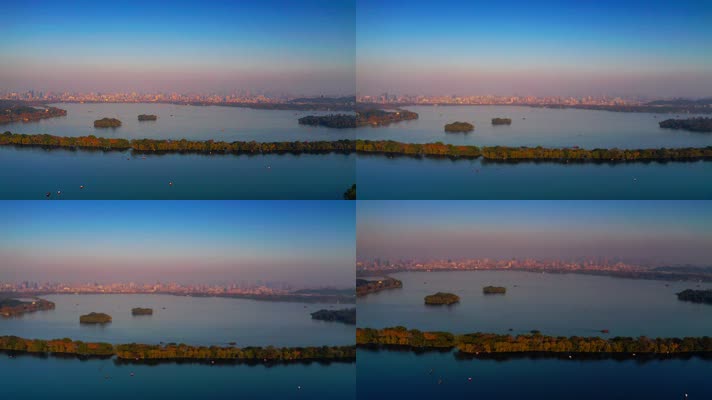 杭州西湖_V1-0005夕阳下的西湖