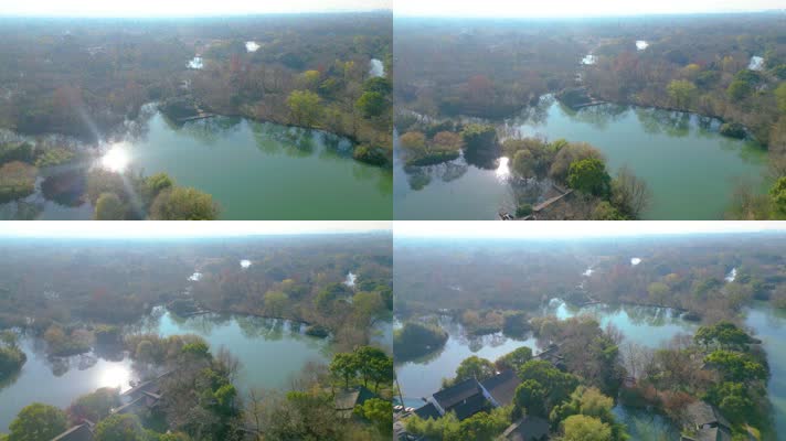 杭州西湖区西溪湿地自然风景44