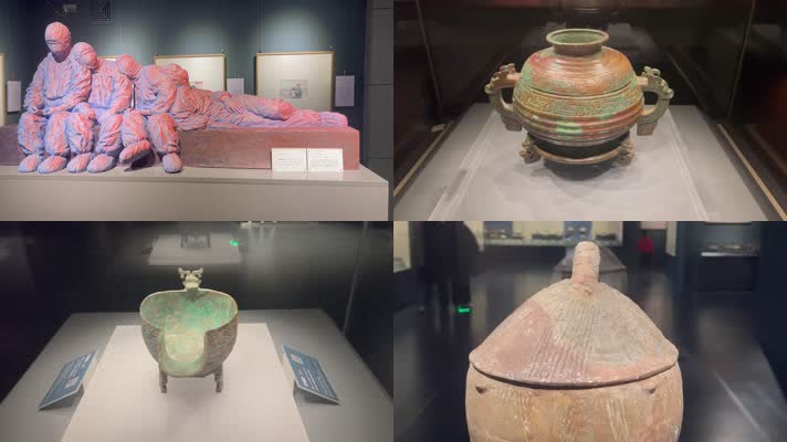 博物馆 滕州文物 青铜器 瓷器 历史文化