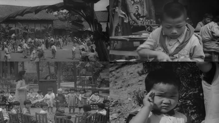 30年代国民时期重庆南京幼儿园