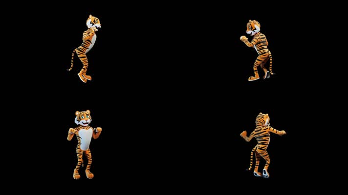 老虎跳舞