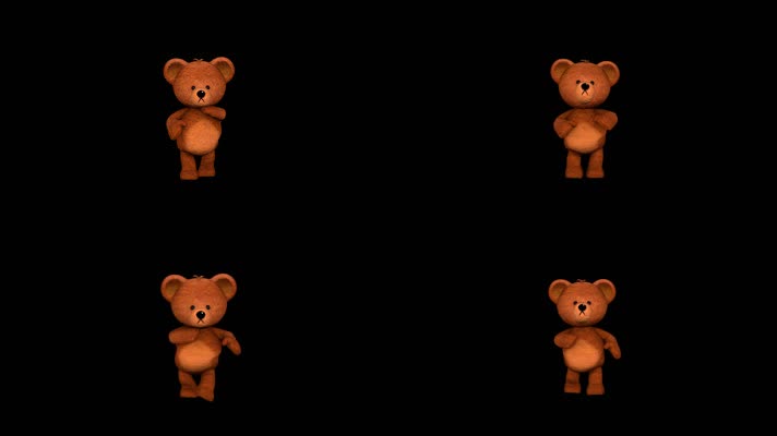 泰迪熊跳舞
